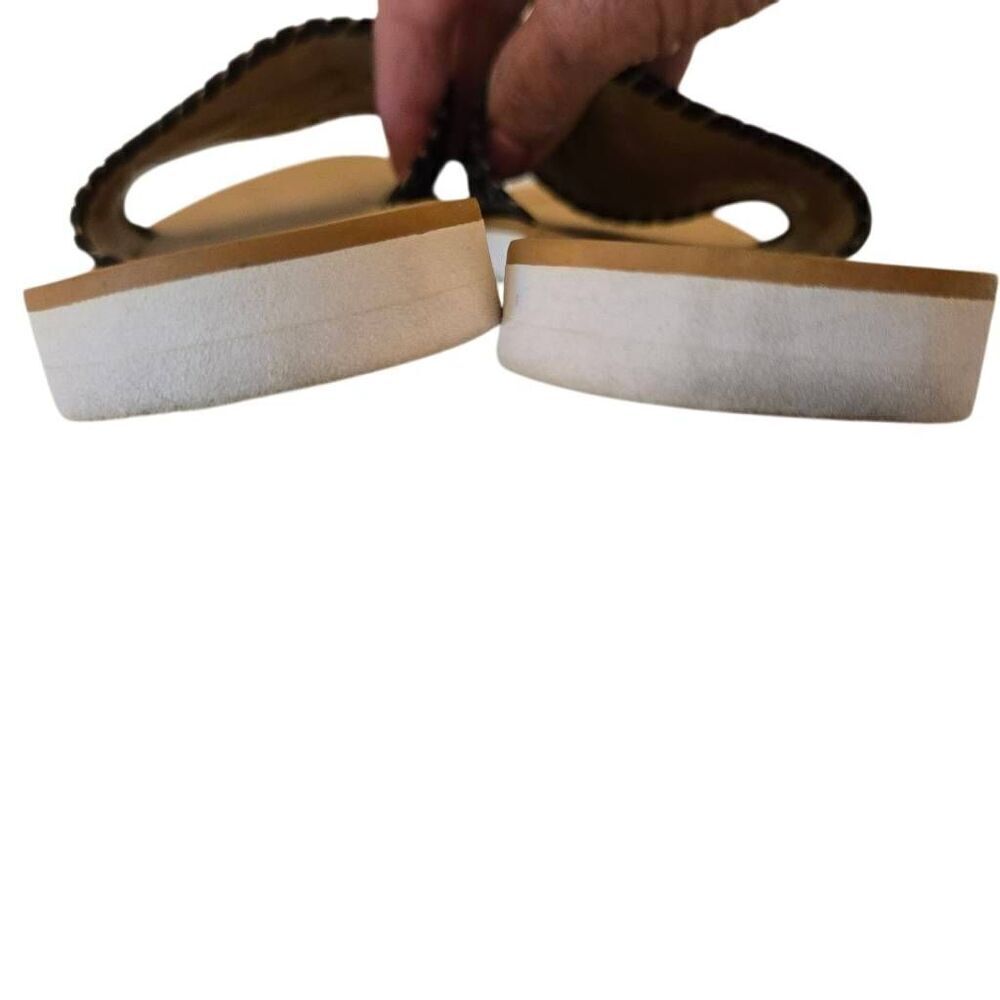 Jack Rodgers Womens Sanibel Slide Flat Black Sandal Size 7.5 - Picture 8 of 9